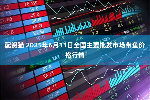 配资猫 2025年6月11日全国主要批发市场带鱼价格行情
