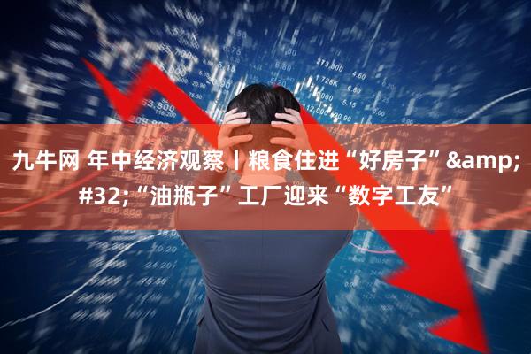九牛网 年中经济观察丨粮食住进“好房子”&#32;“油瓶子”工厂迎来“数字工友”