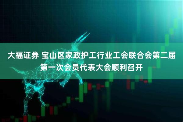 大福证券 宝山区家政护工行业工会联合会第二届第一次会员代表大会顺利召开